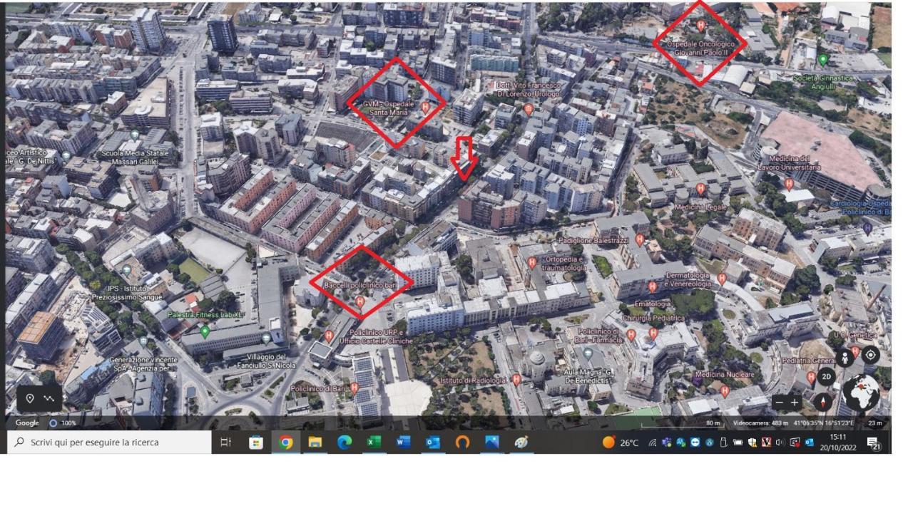 Casina Mia,Viale Orazio Flacco 5 Policlinico Μπάρι Εξωτερικό φωτογραφία